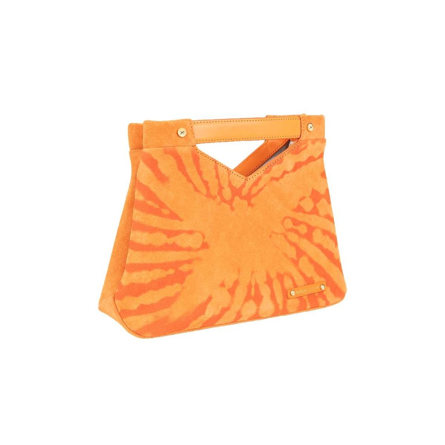 Clearance Sac M Tro Vavin Pm Toile, Tie & Dye Orange