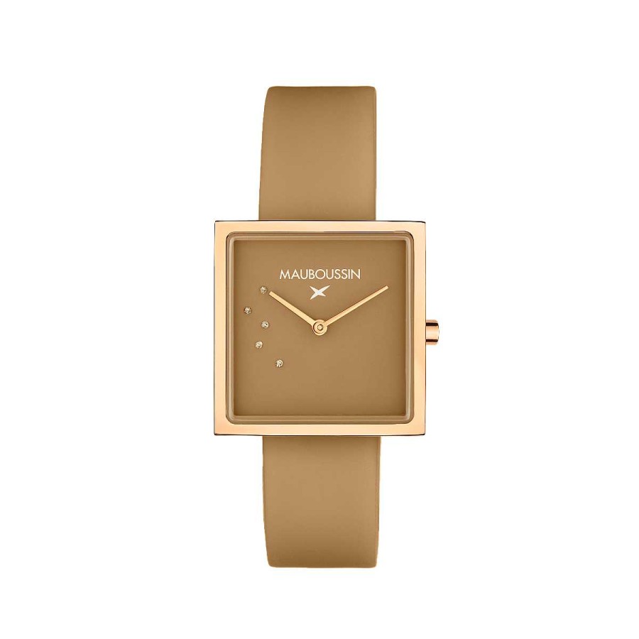 Hot Montre L'Heure Caramel, Pralin , Carr E