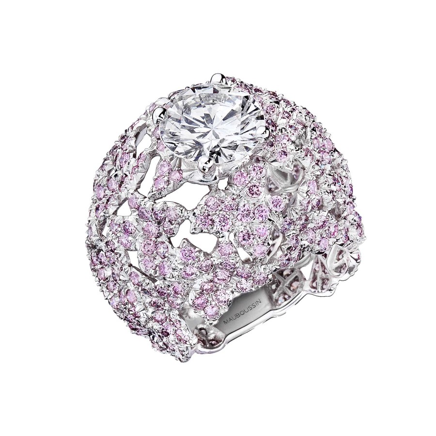 Online Bague Tellement Sublime Mon Amour Diamants Roses