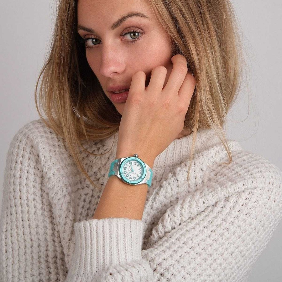 Clearance Montre Kab Femme Turquoise