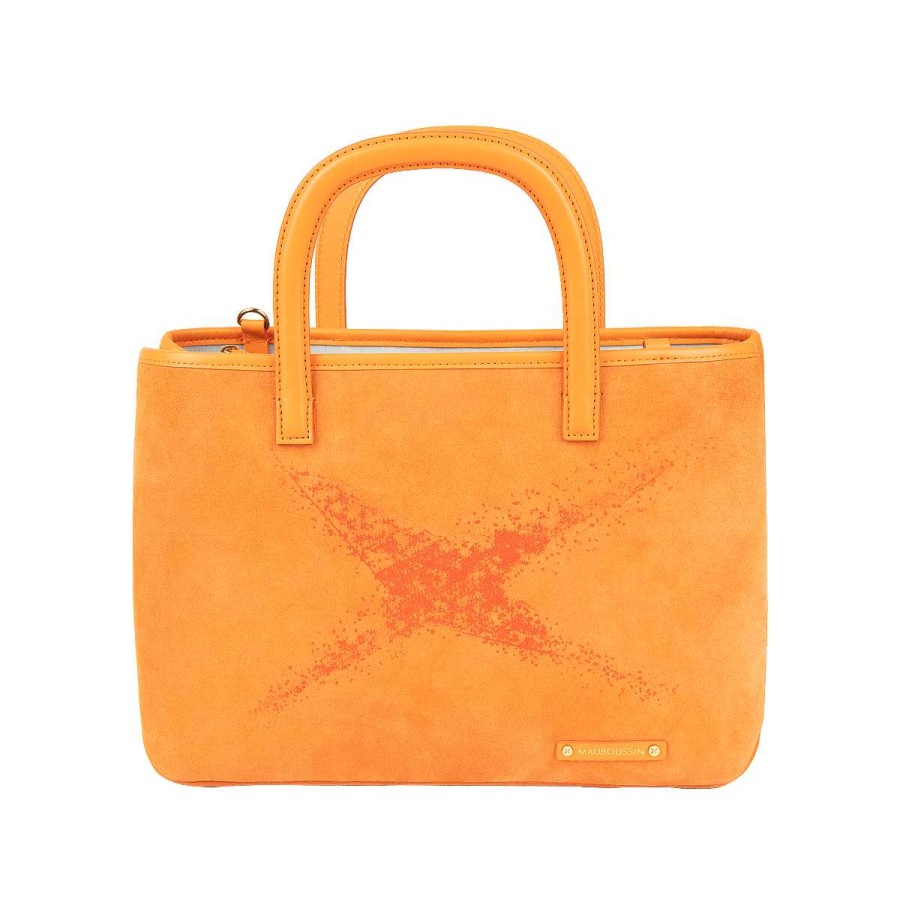 Online Sac M Tro Pigalle Pm Toile, Graffiti Orange