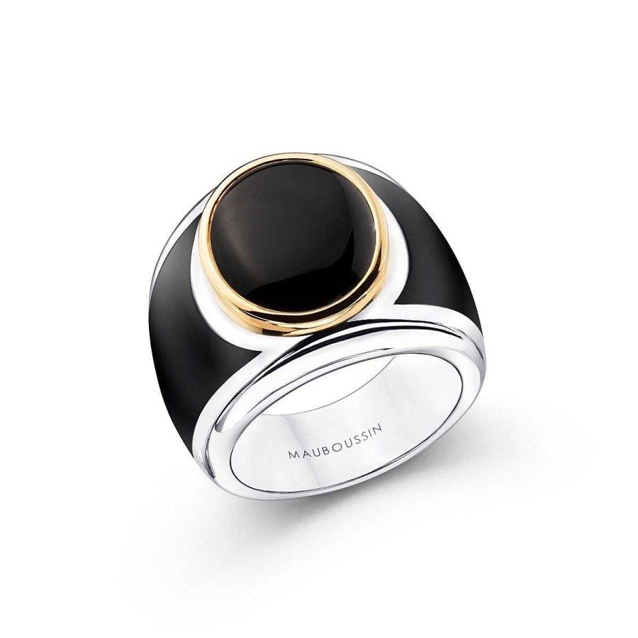 New Bague Un Maharaja Paris, Onyx