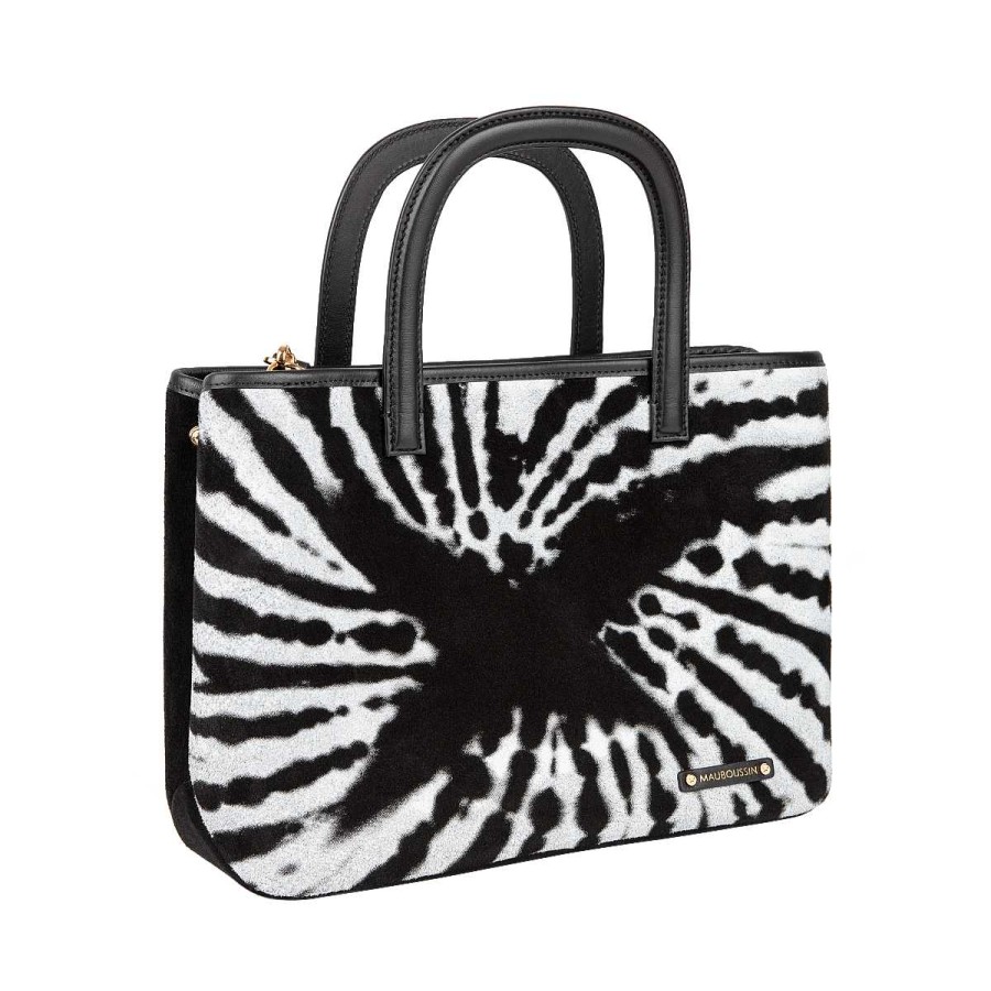 Best Sac M Tro Pigalle Pm Toile, Tie & Dye Noir