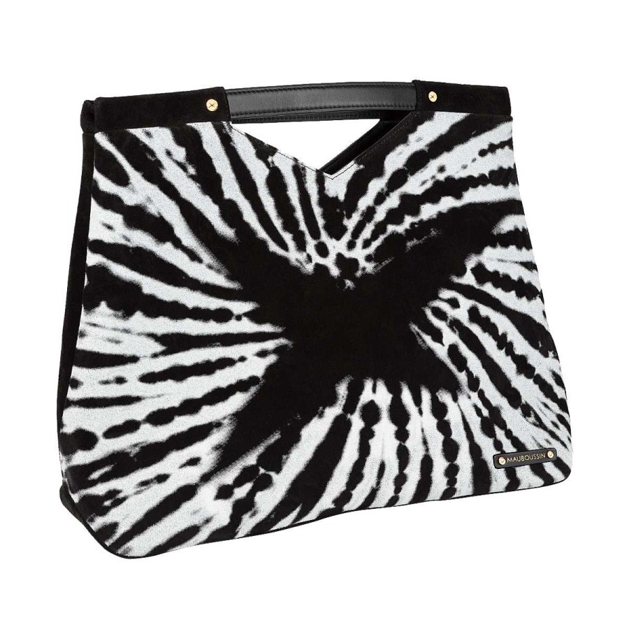 Hot Sac M Tro Vavin Gm Toile, Tie & Dye Noir