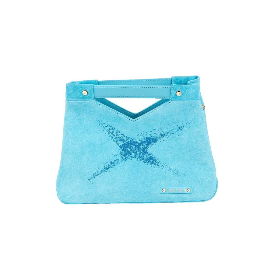 Clearance Sac M Tro Vavin Pm Toile, Graffiti Bleu