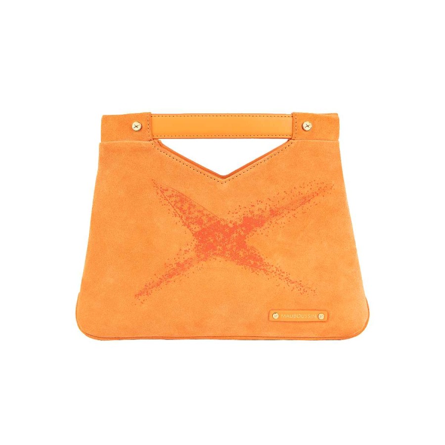 Wholesale Sac M Tro Vavin Pm Toile, Graffiti Orange