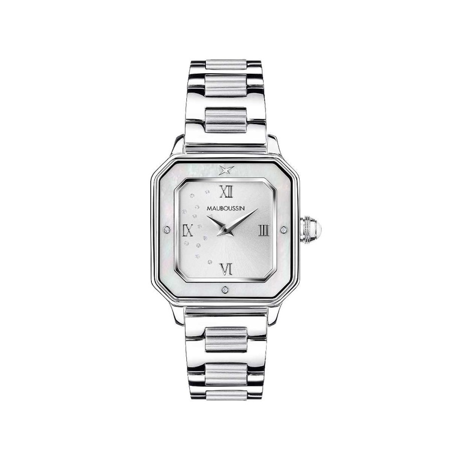 Online Montre Je T'Adore Jour Et Nuit, Acier, Carr E Blanche